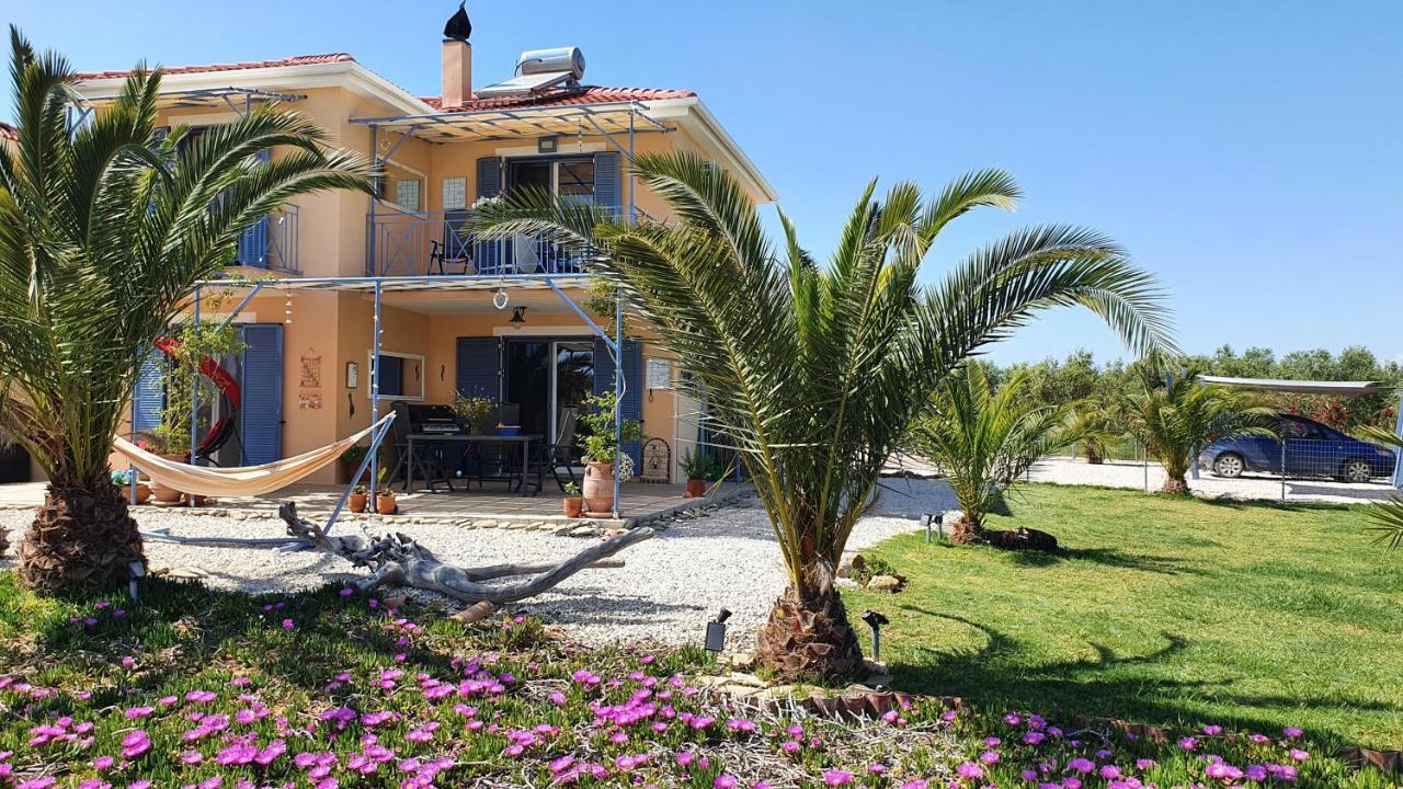 Villa Finiki Messinia Upstairs Exterior foto