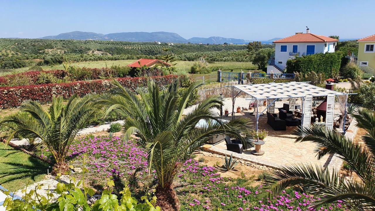 Villa Finiki Messinia Upstairs Exterior foto