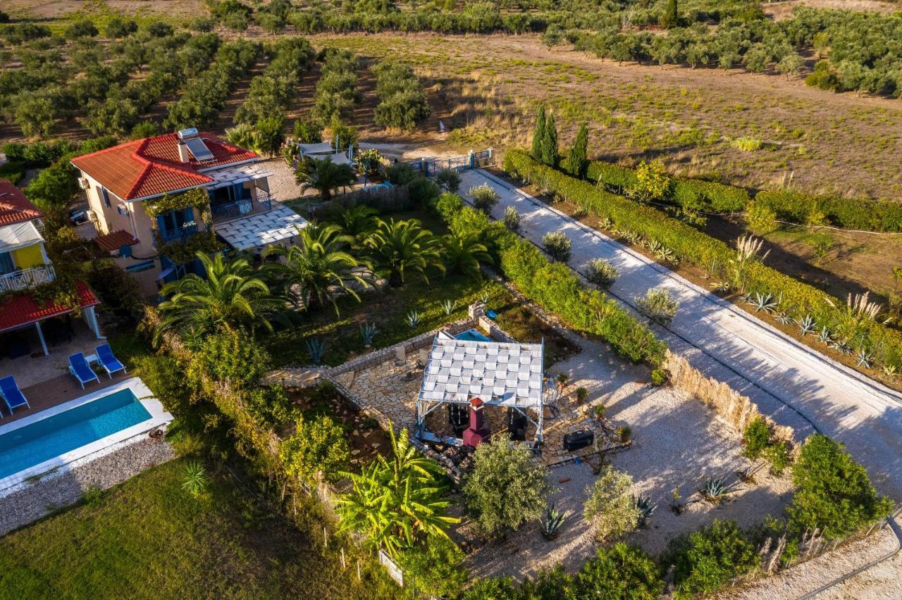 Villa Finiki Messinia Upstairs Exterior foto