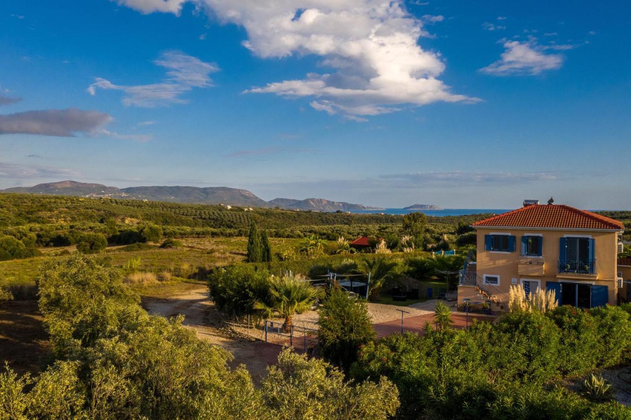 Villa Finiki Messinia Upstairs Exterior foto