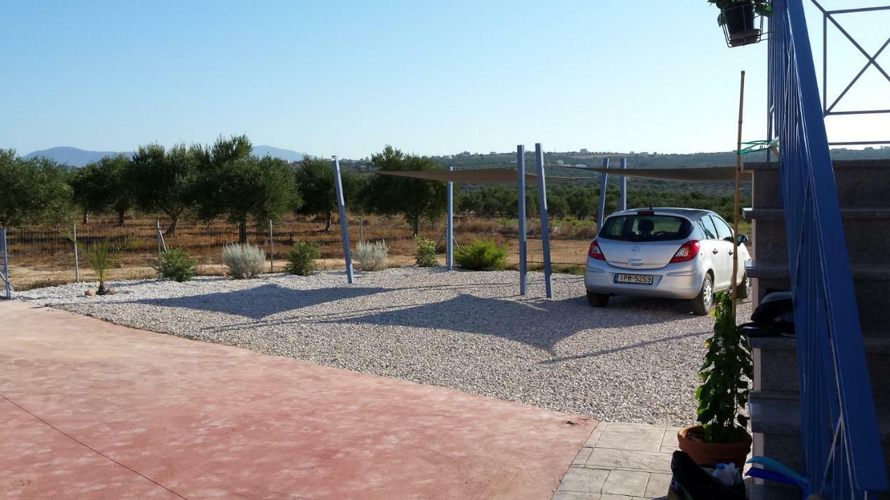 Villa Finiki Messinia Upstairs Exterior foto